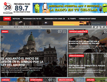 Tablet Screenshot of multimediosensenada.com.ar